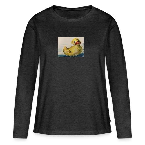 duck tears - Women's Premium Slim Fit Long Sleeve T-Shirt