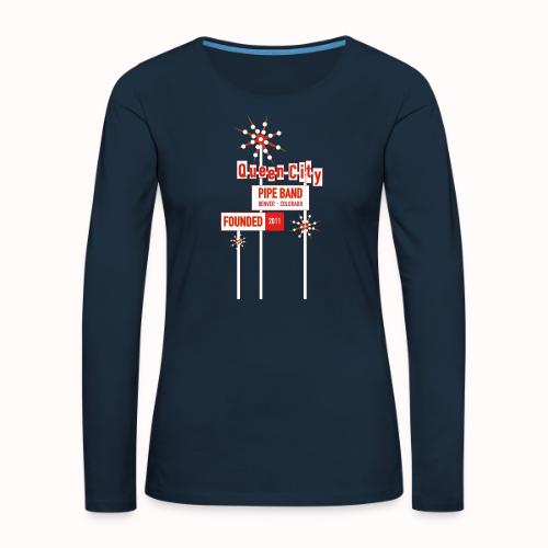 Queen City Fun Center - Women's Premium Slim Fit Long Sleeve T-Shirt