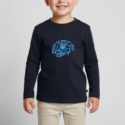 AI: Mind Wired - Toddler Premium Organic Long Sleeve Shirt