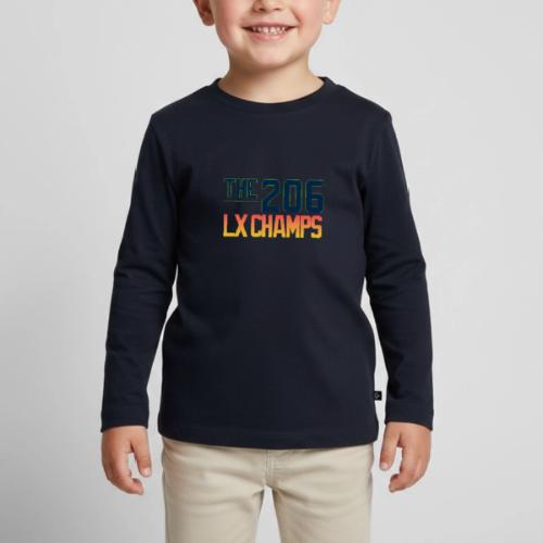 THE | 206 - Hometown Heroes Wear - Washington Styl - Toddler Premium Organic Long Sleeve Shirt