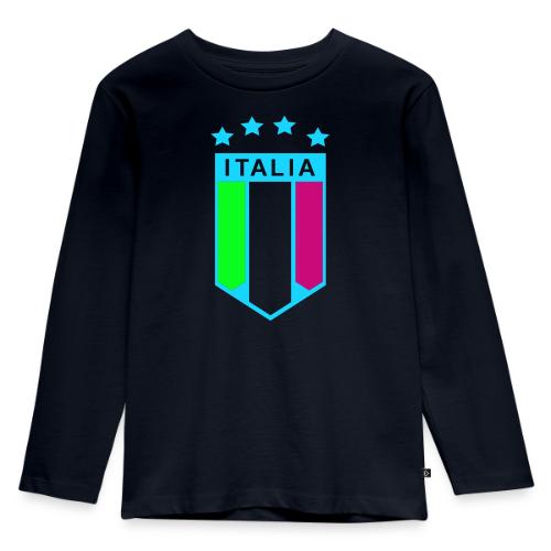 4 Star Italia Shield - Toddler Premium Organic Long Sleeve Shirt