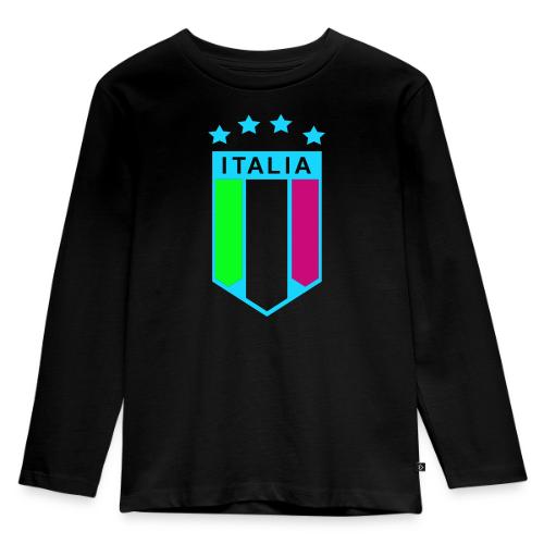 4 Star Italia Shield - Toddler Premium Organic Long Sleeve Shirt