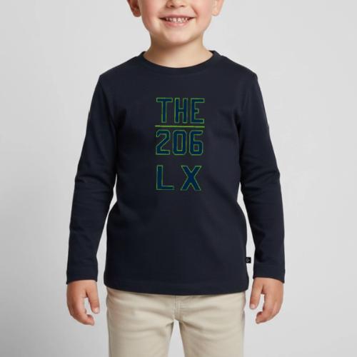 THE | 206 - Unleashed Style Inspired - Fan WIN - Toddler Premium Organic Long Sleeve Shirt