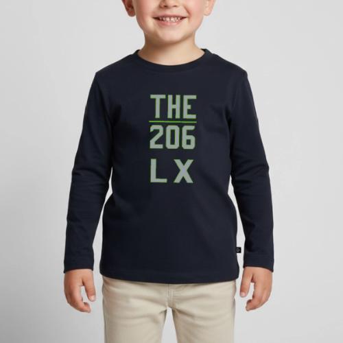 THE | 206 - Vibrant Fan Fashion - Game Win Edition - Toddler Premium Long Sleeve Shirt
