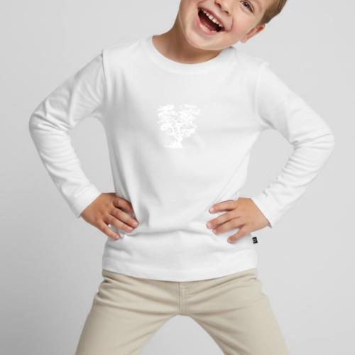 wotc white - Toddler Premium Organic Long Sleeve Shirt