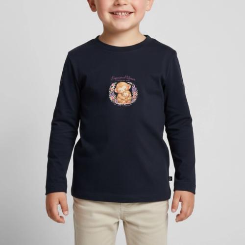 Empowered Women Empower The World Art - Toddler Premium Organic Long Sleeve Shirt