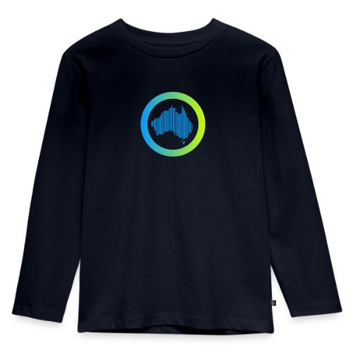 Gradient Symbol Only - Toddler Premium Organic Long Sleeve Shirt