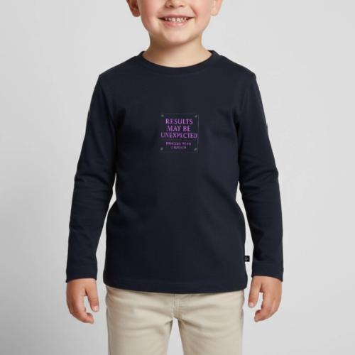 Results - Neon Purple - Toddler Premium Organic Long Sleeve Shirt