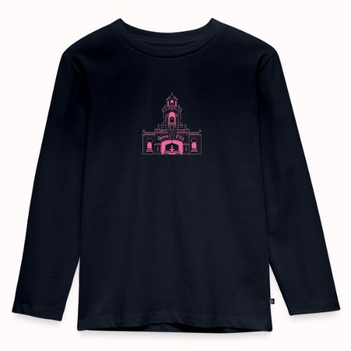 Pink is the warmest color - Toddler Premium Organic Long Sleeve Shirt