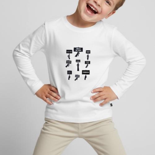 Sign of the Times - Toddler Premium Organic Long Sleeve Shirt