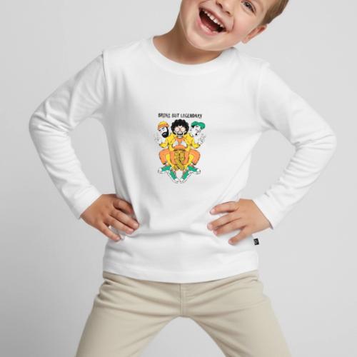 Legendary Broke Crew Retro - Toddler Premium Organic Long Sleeve Shirt