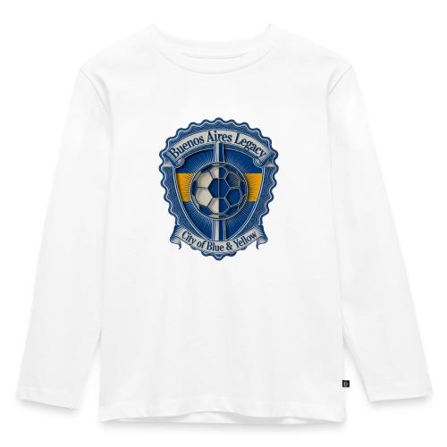 Buenos Aires Legacy T Shirt, Soccer City Pride Gif - Toddler Premium Organic Long Sleeve Shirt