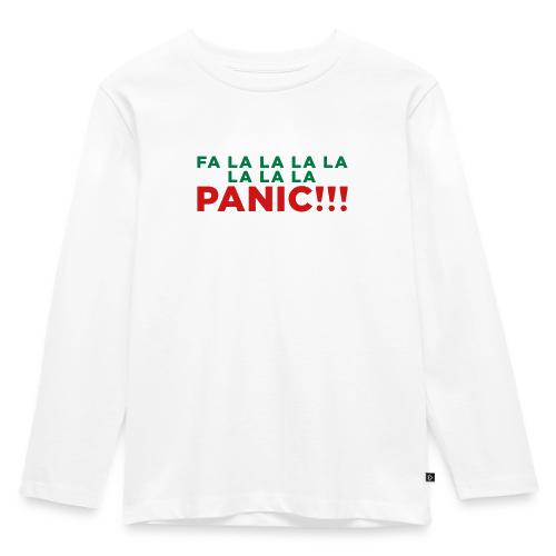 Anxiety Christmas - Toddler Premium Organic Long Sleeve Shirt