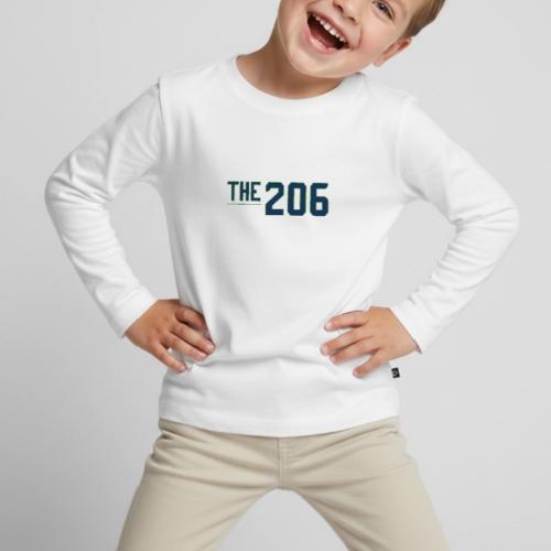 THE | 206 - Spirit of Washington - Game Apparel - Toddler Premium Organic Long Sleeve Shirt