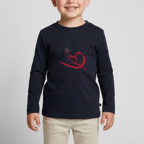 BE LOVE - Toddler Premium Organic Long Sleeve Shirt