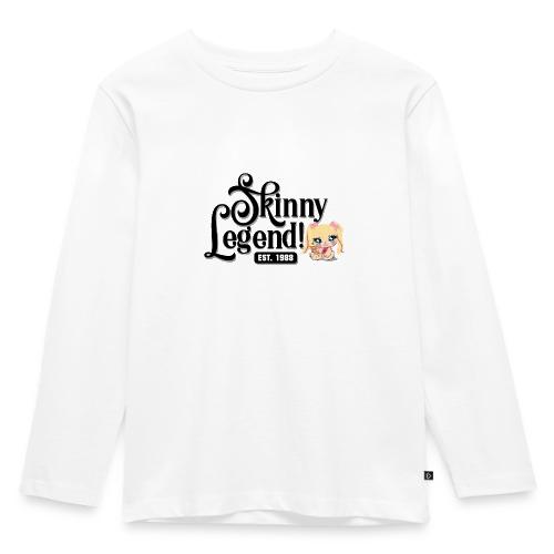 Skinny Legend_onwhite - Toddler Premium Organic Long Sleeve Shirt