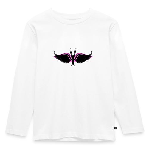 Lash Tweezer Wings black - Toddler Premium Organic Long Sleeve Shirt