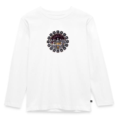 Last Supper Communion T Shirt, Faith Gift - Toddler Premium Organic Long Sleeve Shirt