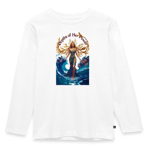 Women’s Day Tidal Sovereign T Shirt, Gift for Wife - Toddler Premium Organic Long Sleeve Shirt