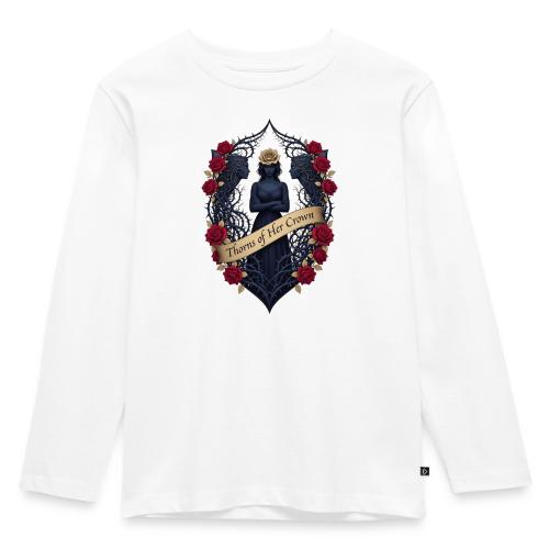 Women’s Day Thorn Crown T Shirt, Gift for Sister - Toddler Premium Organic Long Sleeve Shirt