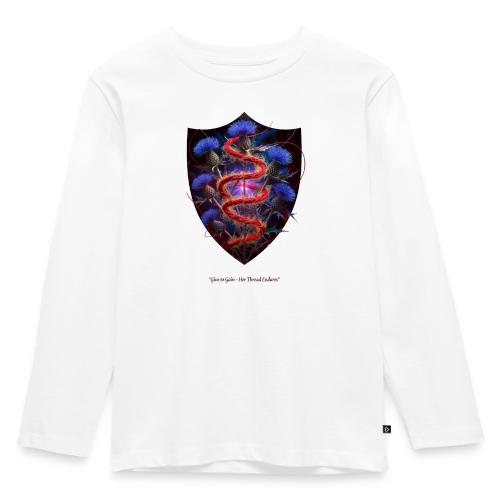 Women’s Day Crimson Thread Matriarch T Shirt, Gift - Toddler Premium Organic Long Sleeve Shirt