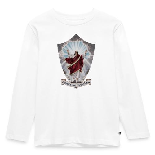 Easter Ascended in Glory T Shirt,Resurrection Gift - Toddler Premium Organic Long Sleeve Shirt