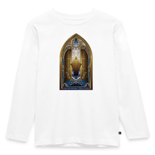 Easter Peace Be With You Locked Doors T Shirt,Gift - Toddler Premium Organic Long Sleeve Shirt