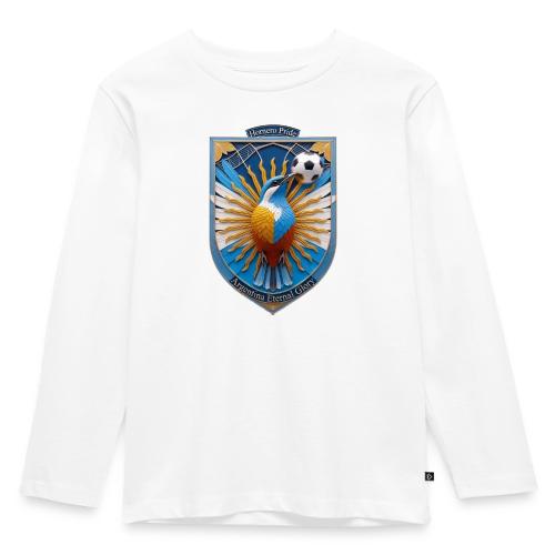 Argentina Hornero Soccer T Shirt, Football Gift - Toddler Premium Organic Long Sleeve Shirt
