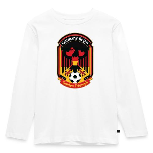 Germany Eagle Reign T-Shirt, German Flag Gift - Toddler Premium Organic Long Sleeve Shirt
