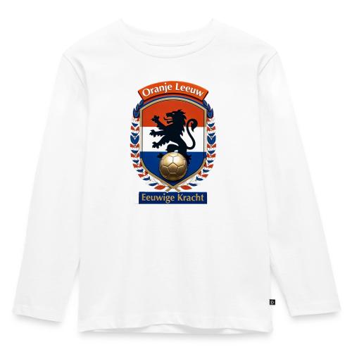 Netherlands Lion Premium T-Shirt, Dutch Flag Gift - Toddler Premium Organic Long Sleeve Shirt
