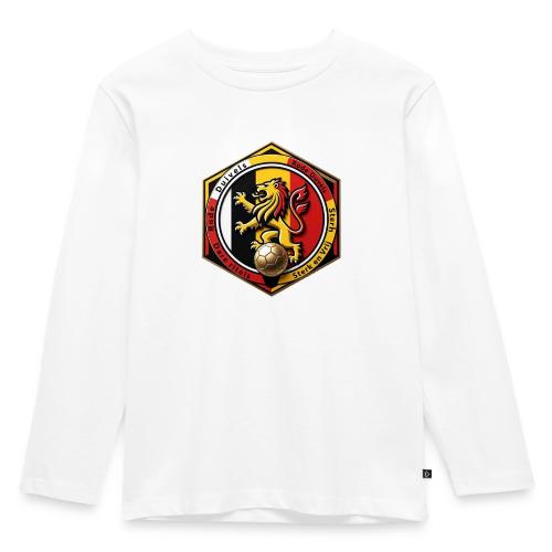 Belgium Lion Valor T-Shirt, Belgian Pride Gift - Toddler Premium Organic Long Sleeve Shirt