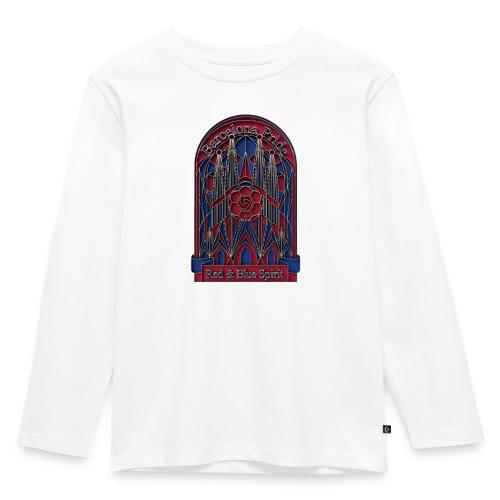Barcelona Scarlet Pride T Shirt, Vibrant City Gift - Toddler Premium Organic Long Sleeve Shirt