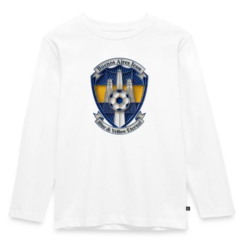 Buenos Aires Icon T Shirt, Soccer City Pride Gift - Toddler Premium Organic Long Sleeve Shirt