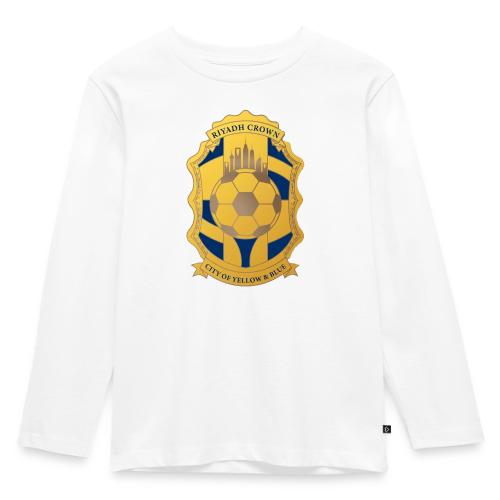Riyadh Crown T Shirt, Modern Desert Pride Gift - Toddler Premium Organic Long Sleeve Shirt