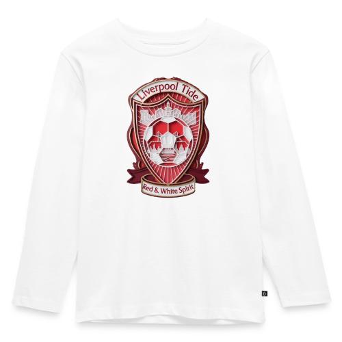Liverpool Tide T Shirt, Soccer City Pride Gift - Toddler Premium Organic Long Sleeve Shirt