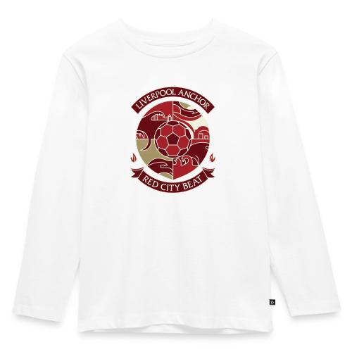 Liverpool Anchor T Shirt, Soccer City Pride Gift - Toddler Premium Organic Long Sleeve Shirt