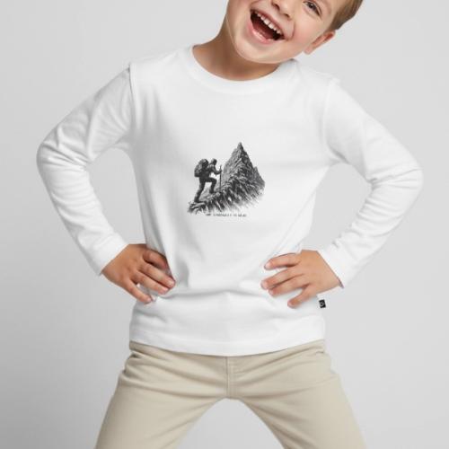 The Struggle Is Real - Toddler Premium Organic Long Sleeve Shirt