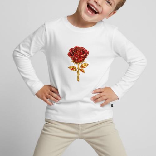 Golden Rose - Toddler Premium Organic Long Sleeve Shirt