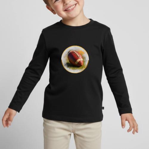American Football: Heart of the Gridiron - Toddler Premium Organic Long Sleeve Shirt