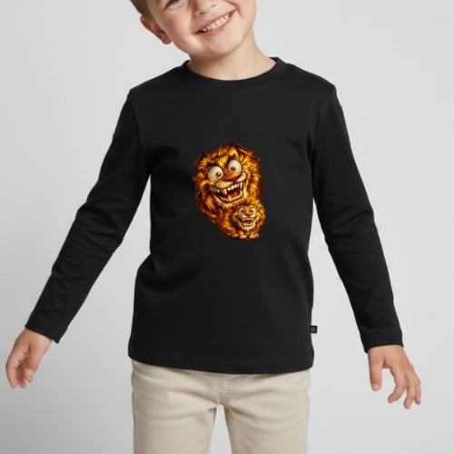 Crazy Double Lion Streetwear - Toddler Premium Organic Long Sleeve Shirt