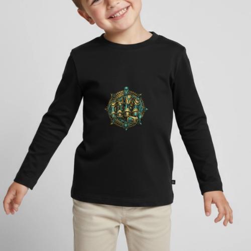 Cyberpunk Power Robot Hand - Toddler Premium Long Sleeve Shirt