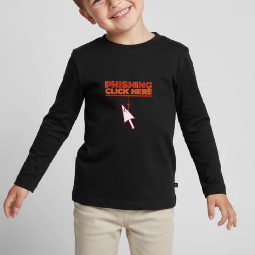 Phishing: Hooked by Deception - Toddler Premium Organic Long Sleeve Shirt