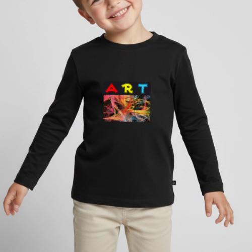 Chaotic Threads of Art - Toddler Premium Organic Long Sleeve Shirt