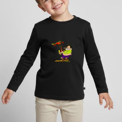 GrisDismation Ongher Droning Out Tshirt - Toddler Premium Organic Long Sleeve Shirt