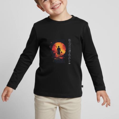 Basketball Blaze - Toddler Premium Organic Long Sleeve Shirt