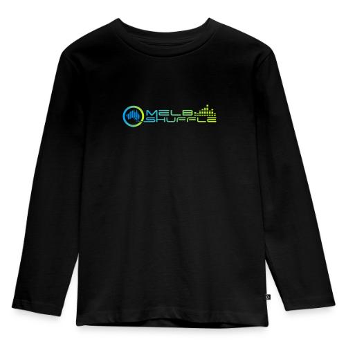 Melbshuffle Gradient Logo - Toddler Premium Organic Long Sleeve Shirt