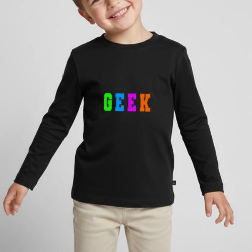 Certified Geek Mode - Toddler Premium Organic Long Sleeve Shirt