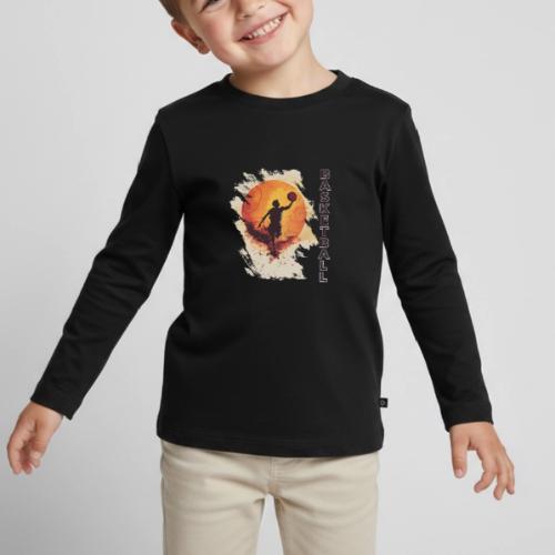 Basketball Stride - Toddler Premium Organic Long Sleeve Shirt