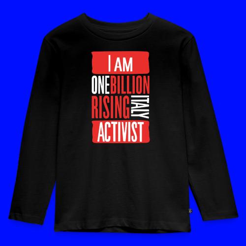 One Billion Rising Italy - Toddler Premium Organic Long Sleeve Shirt