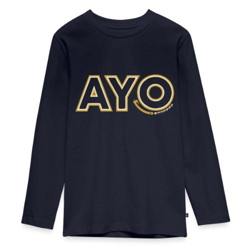 AyoGaming's Logo v1 - Kids' Premium Long Sleeve T-Shirt